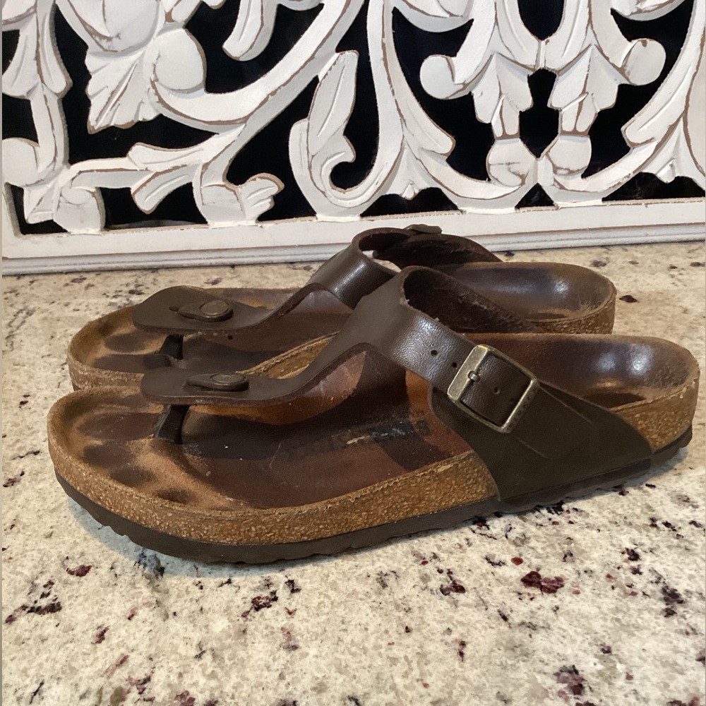 Birkenstock Gizeh in Brown Size 39/8 - Picture 6 of 12